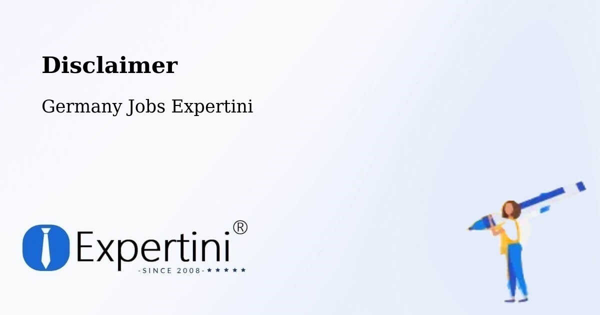 Disclaimer – Brühl - Germany Jobs Expertini