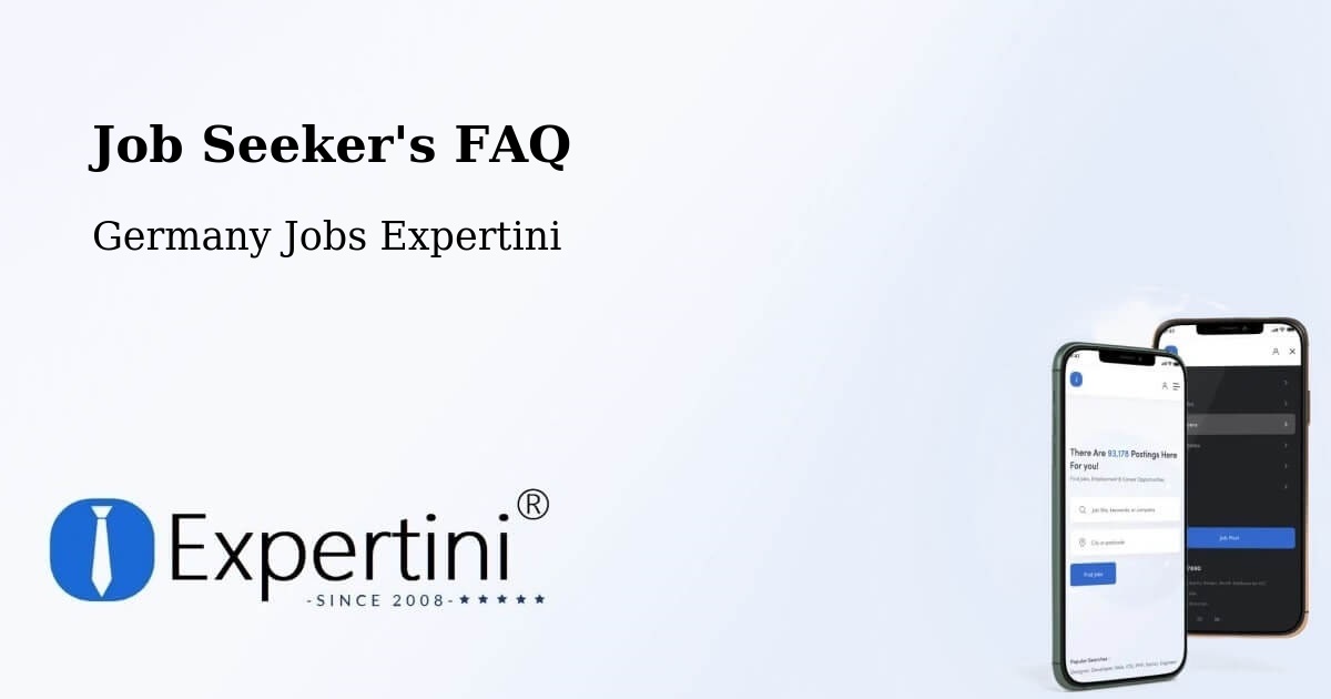 Job Seeker FAQ – Brühl - Germany Jobs Expertini