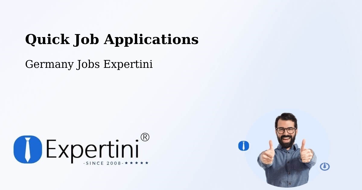 Quick Apply Feature – Brühl - Germany Jobs Expertini