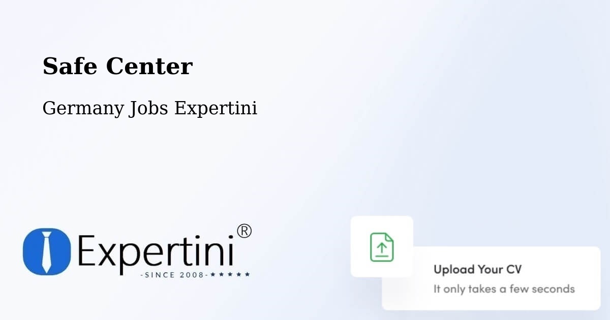 Safety Center – Brühl - Germany Jobs Expertini