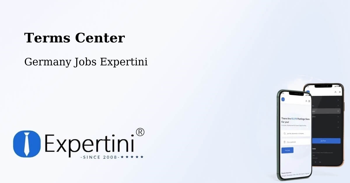 Terms of Service – Brühl - Germany Jobs Expertini
